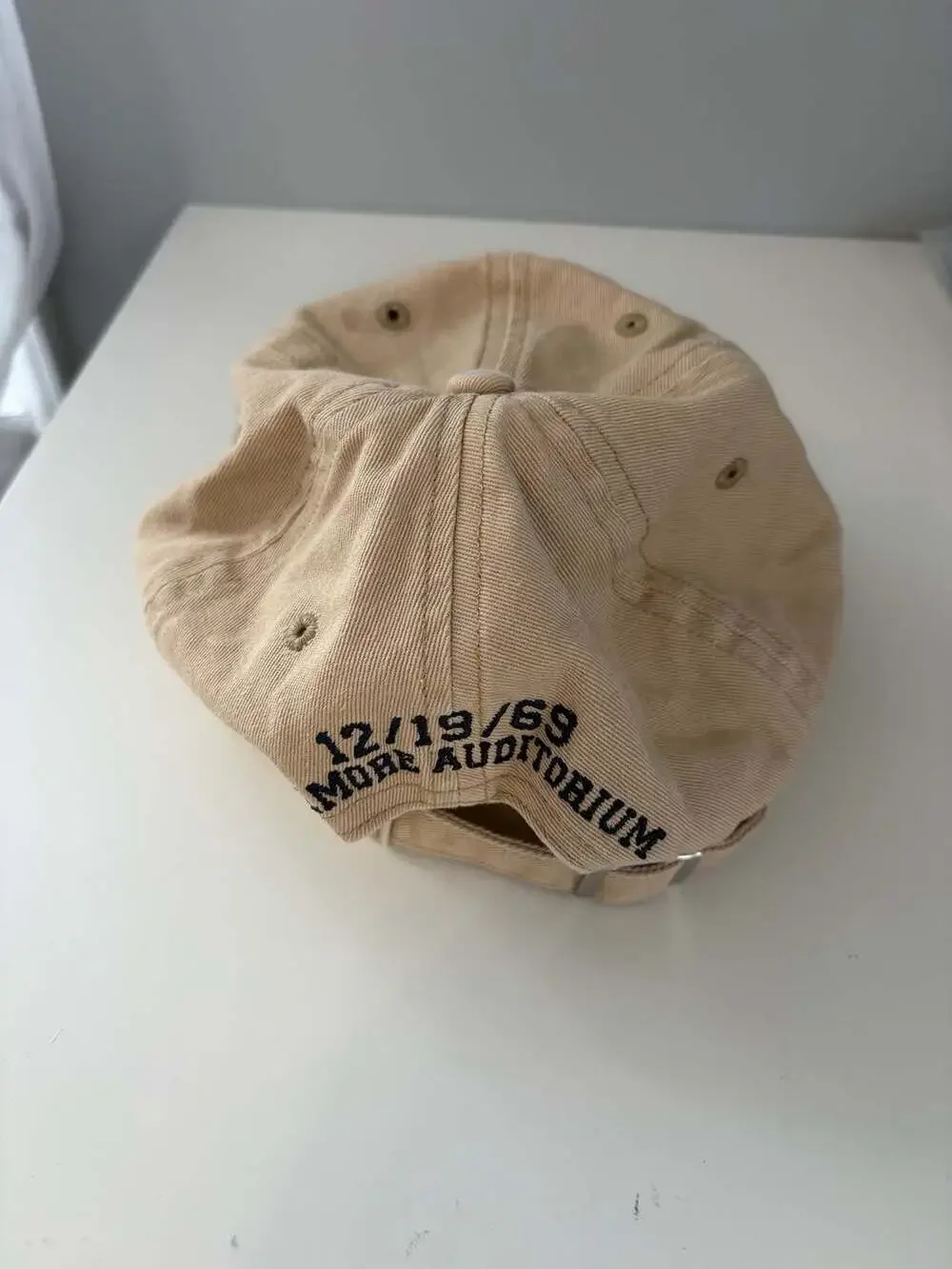 Liquid Blue Grateful Dead San Francisco '69 Embroidered Khaki Baseball Hat